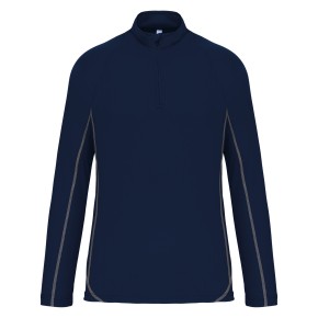 Haut De Sport Manches Longues ¼ Zip Homme