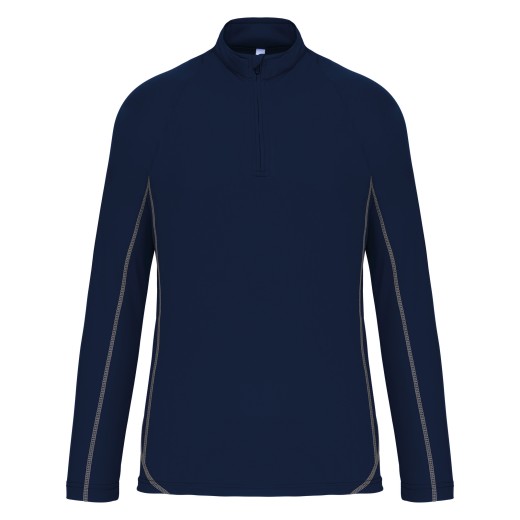 Haut De Sport Manches Longues ¼ Zip Homme