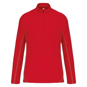 Haut De Sport Manches Longues ¼ Zip Homme