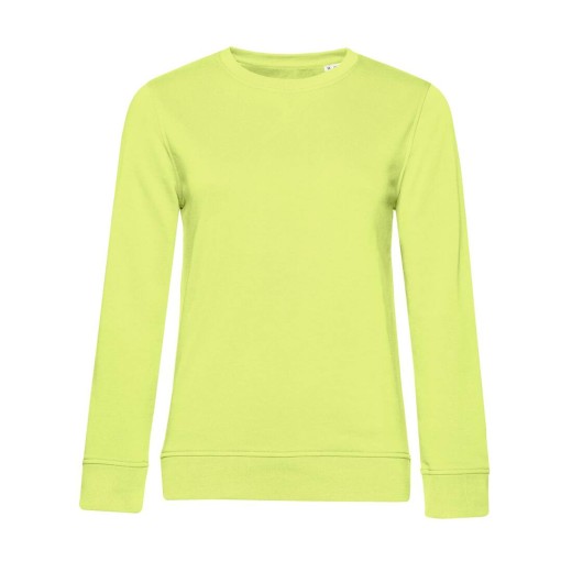 Sweat col rond organique femme