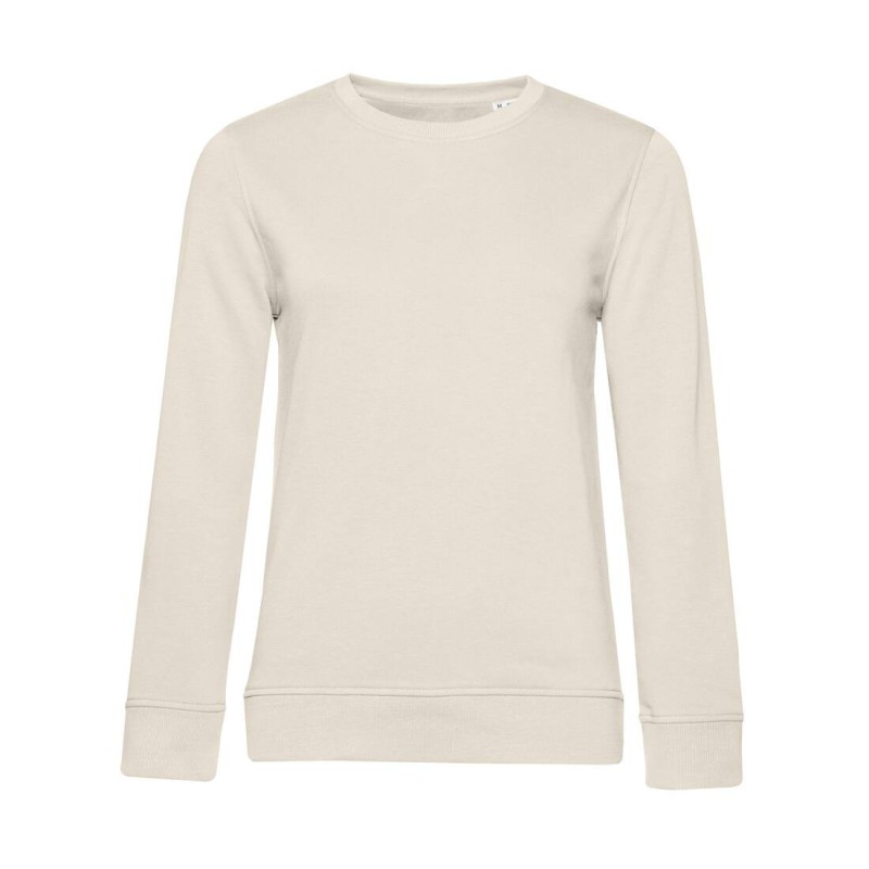 Sweat col rond organique femme