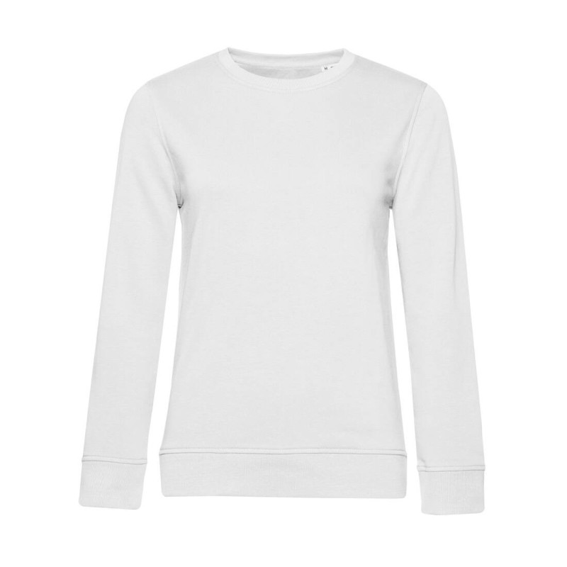 Sweat col rond organique femme