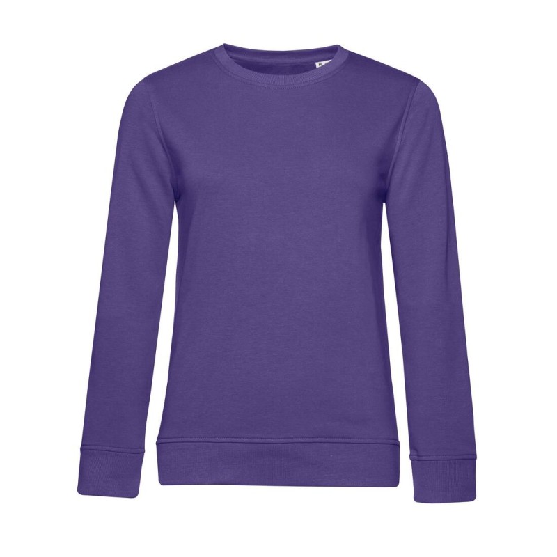 Sweat col rond organique femme