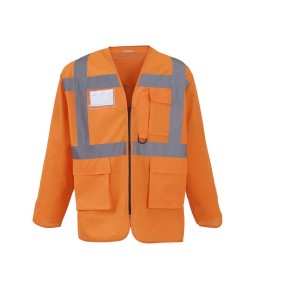 Gilet de sécurité  manches longues - zippé