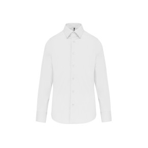 Chemise Coton / Élasthanne Manches Longues Homme