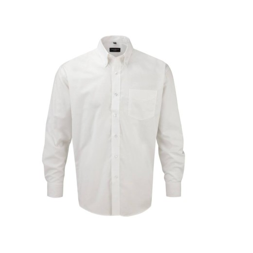 Men'S Long Sleeve Classic Oxford Shirt