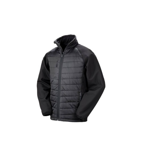 Black Compass Padded Softshell Jacket