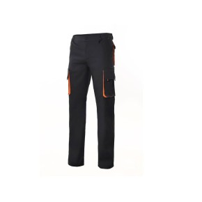 Pantalon Multipoches Bicolore