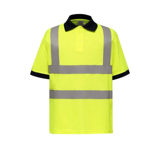 Hi-Vis Short Sleeve Polo