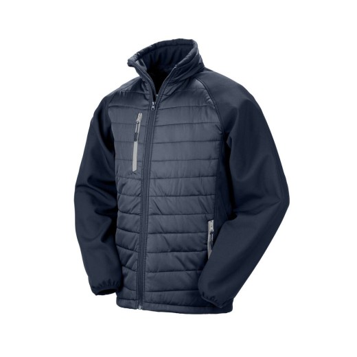 Black Compass Padded Softshell Jacket