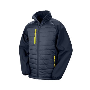 Black Compass Padded Softshell Jacket