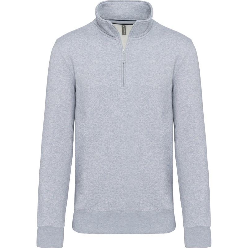 Sweat-Shirt Col Zippé Homme