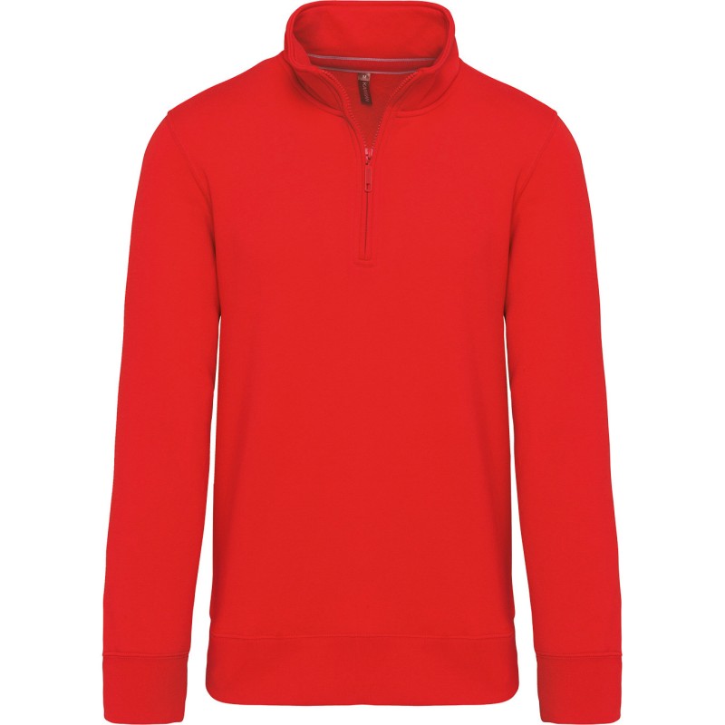 Sweat-Shirt Col Zippé Homme