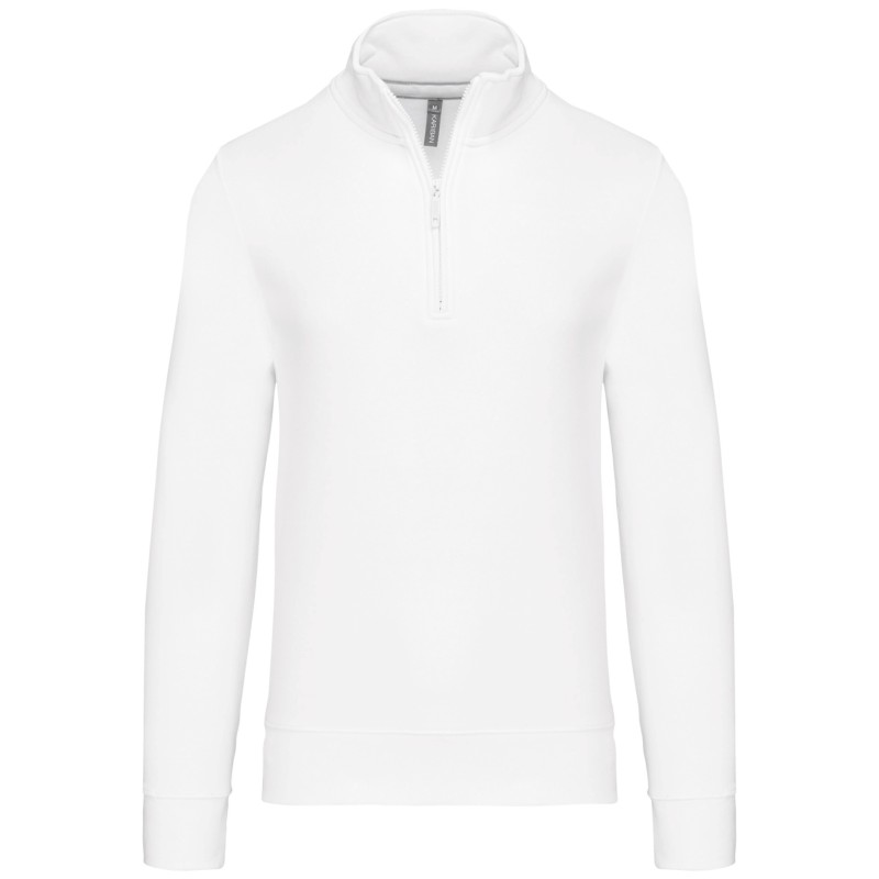 Sweat-Shirt Col Zippé Homme