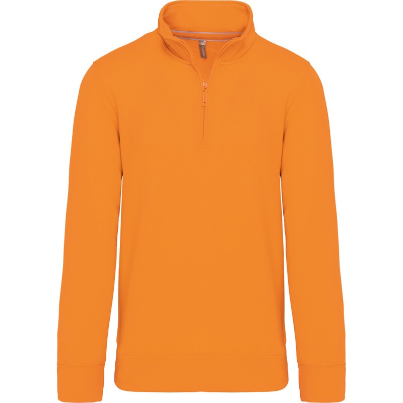 Sweat-Shirt Col Zippé Homme