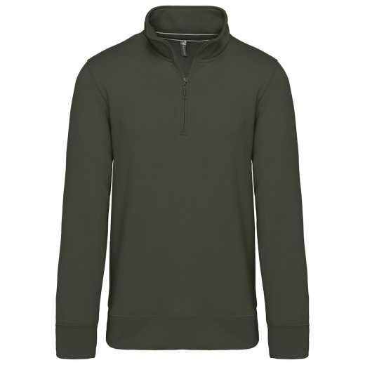 Sweat-Shirt Col Zippé Homme