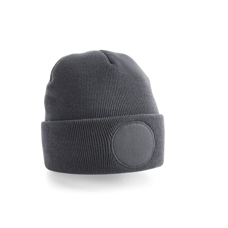 Circular Patch Beanie