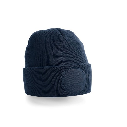 Circular Patch Beanie