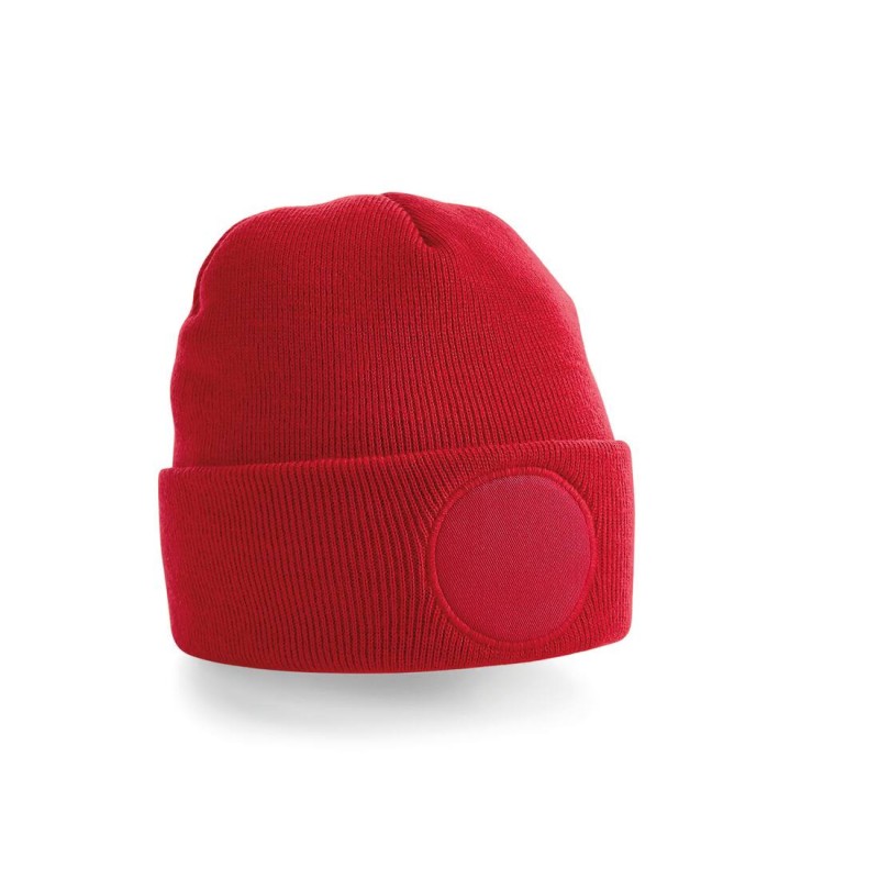 Circular Patch Beanie