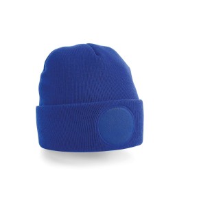 Circular Patch Beanie