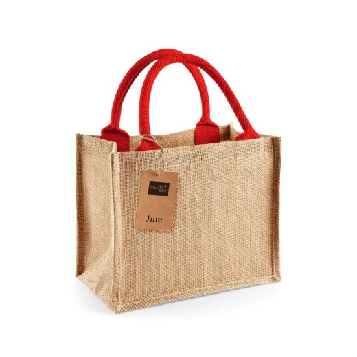 Jute Mini Gift Bag