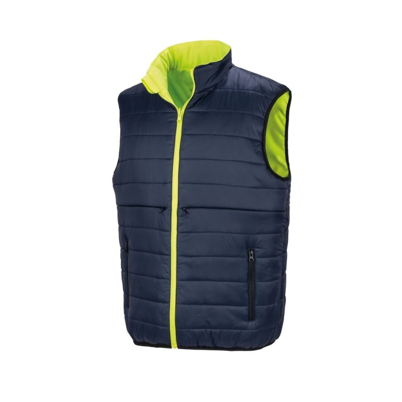 Reversible Soft Padded Safety Gilet