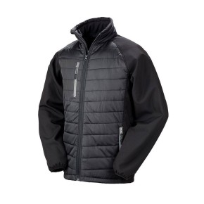 Black Compass Padded Softshell Jacket