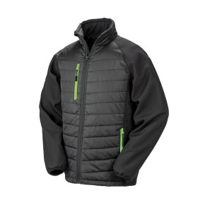 Black Compass Padded Softshell Jacket