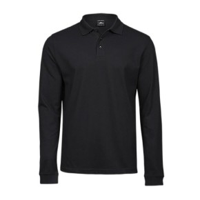 Polo Stretch Manches Longues Homme