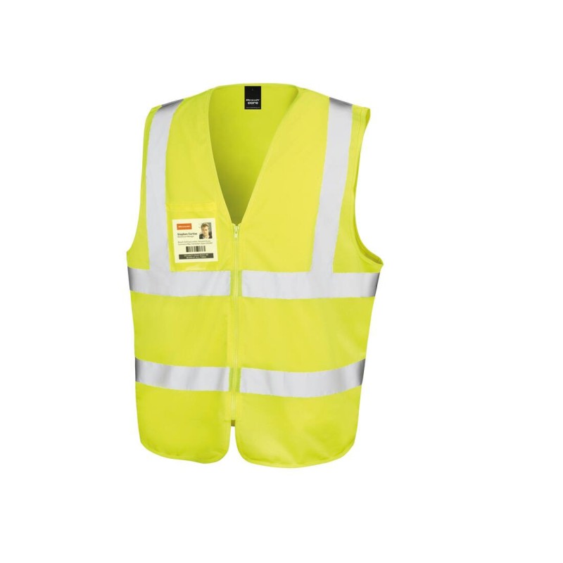 Zip I.D Safety Tabard