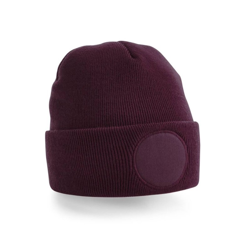 Circular Patch Beanie