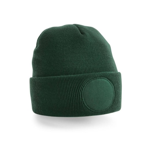 Circular Patch Beanie