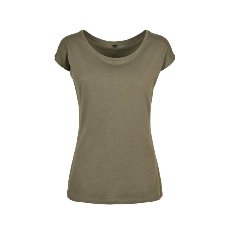 Ladies Wide Neck Tee