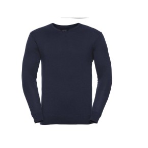 Men'S V-Neck Knitted Pullover