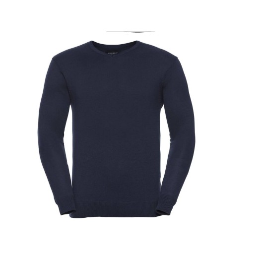 Men'S V-Neck Knitted Pullover