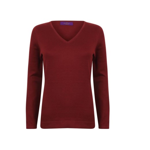 Ladies' V-Neck Jumper