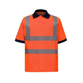 Hi-Vis Short Sleeve Polo