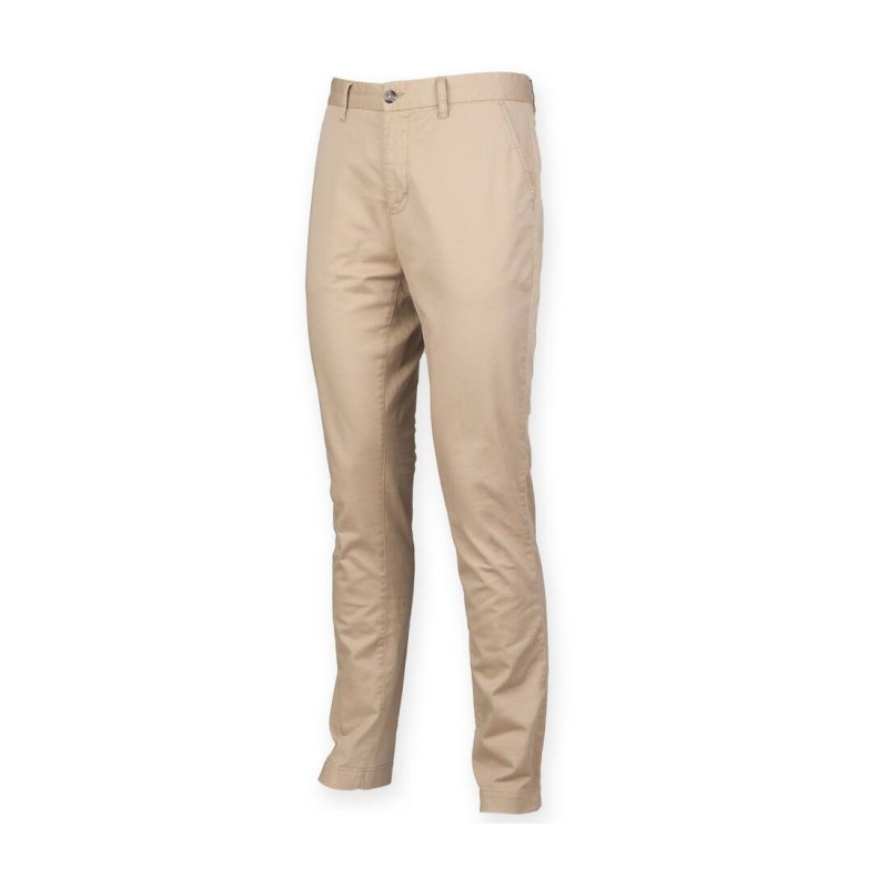 Mens Stretch Chino Trousers