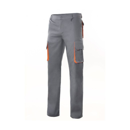 Pantalon Multipoches Bicolore