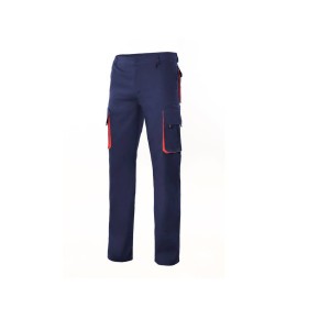 Pantalon Multipoches Bicolore