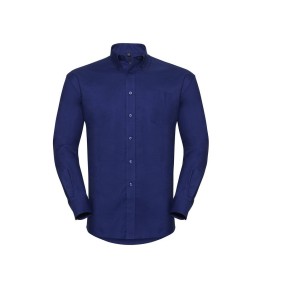 Men'S Long Sleeve Classic Oxford Shirt