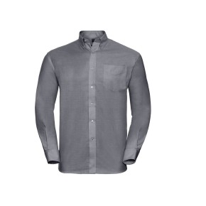 Men'S Long Sleeve Classic Oxford Shirt