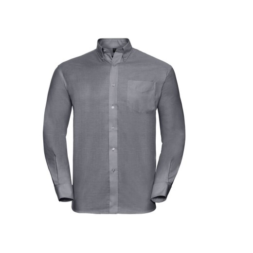 Men'S Long Sleeve Classic Oxford Shirt