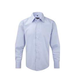 Men'S Long Sleeve Tailored Oxford Shirt