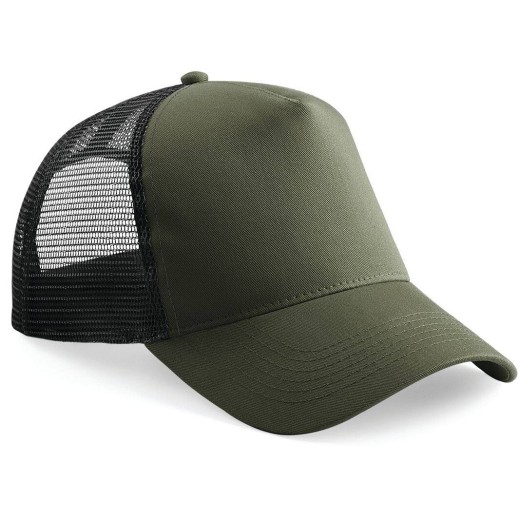 Half Mesh Trucker