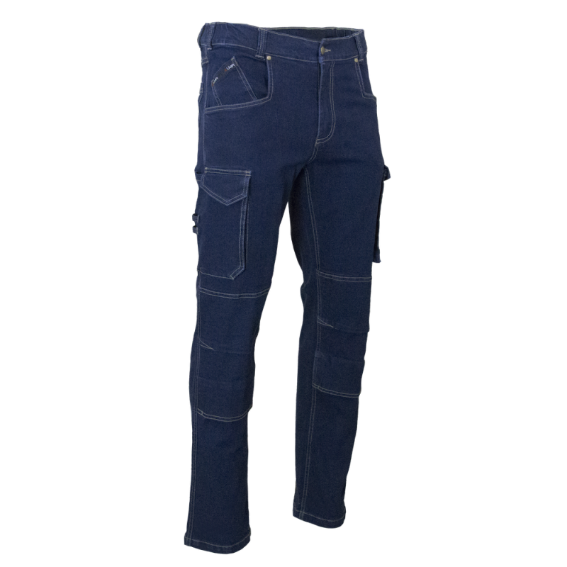 Jeans Brag. Zippée Poches Gen. Baril