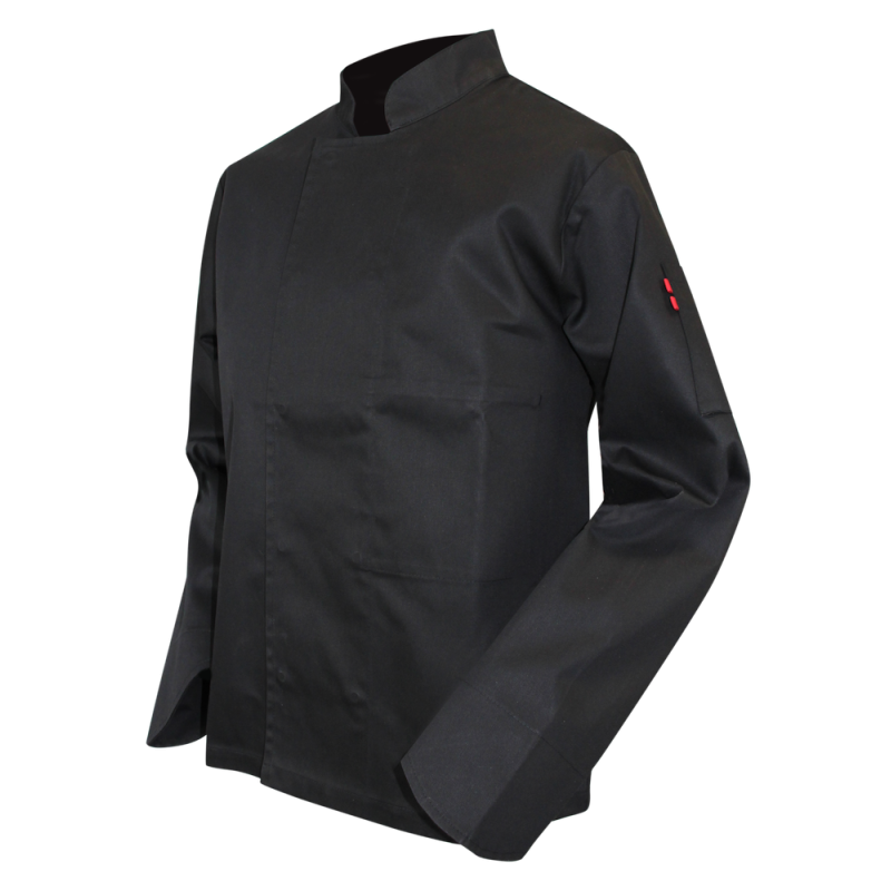 Veste Cuisinier Manches Longues Pressions Cachées Passoire