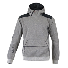 Sweat Col Montant Capuche Et Poche Kangourou Cyber