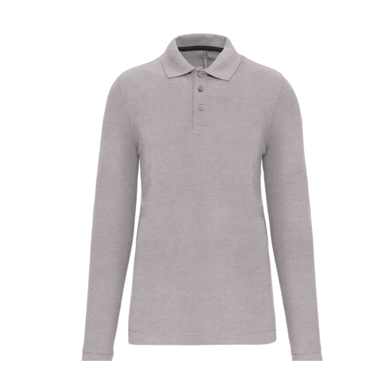 Polo manches longues homme