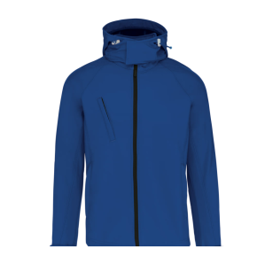 Veste softshell à capuche amovible homme